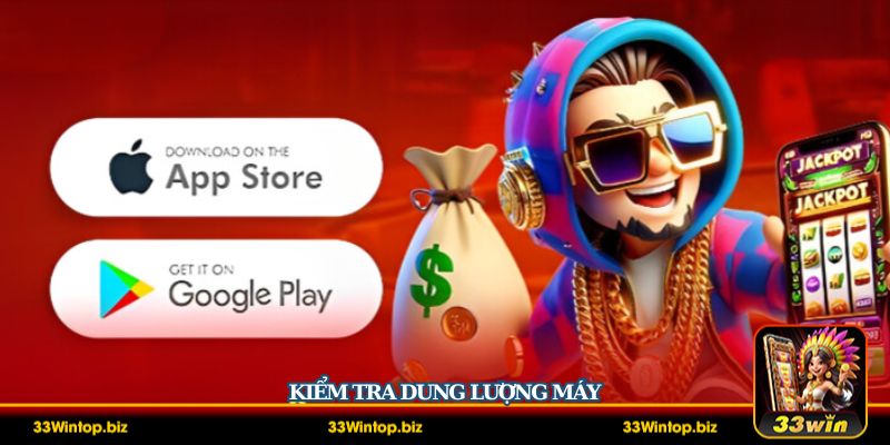 Đừng quên kiểm tra dụng lượng thiết bị điện thoại của bạn